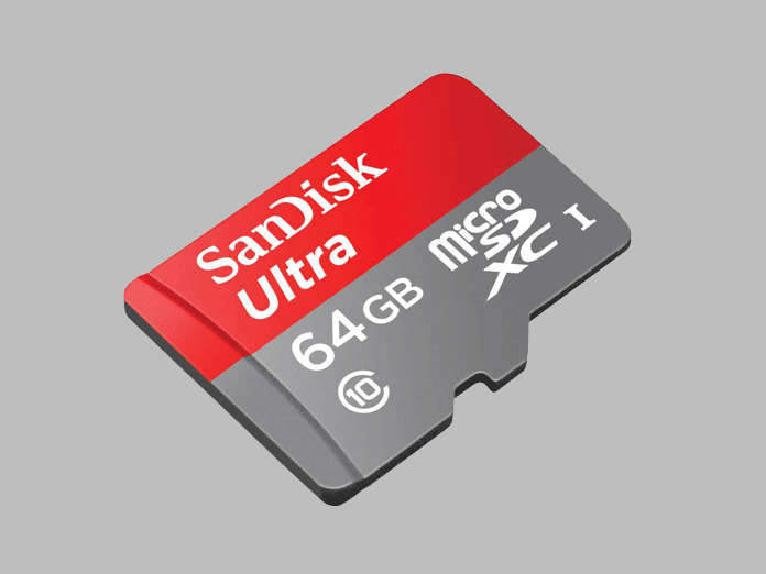 ScanDisk 4 – 64GB Micro SD