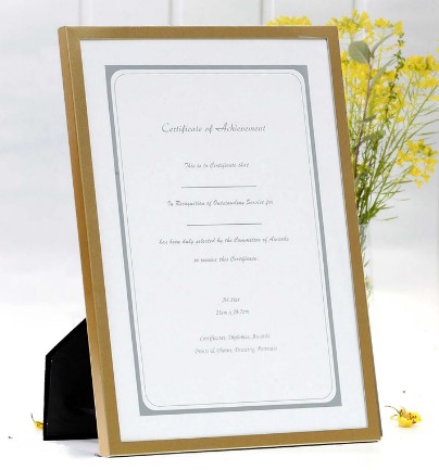 Certificate Frame A4